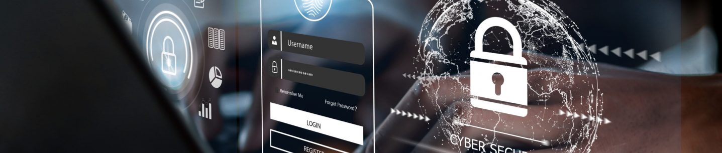 cyber security concept, Login, User, identification information security and encryption, secure Internet access, cybersecurity, secure access to user's personal information,